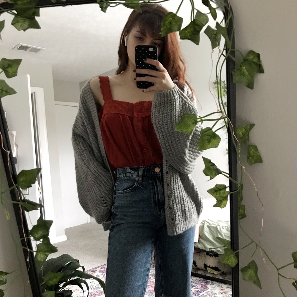 Lace camisole top